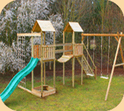 Arundel Twin Tower Climbing Frame