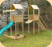 Arundel Twin Climbing Frame No Swing Arm
