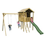 Gate Lodge Wooden Climbing Frame without Lower Den Gate Lodge Wooden Climbing Frame without Lower Den/climbing frames