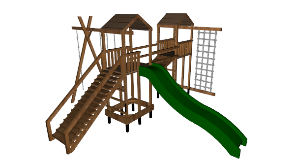 Monmouth Twin DYO Monmouth Twin DYO/modular climbing frames