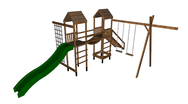 Arundel Twin DYO Arundel Twin DYO/modular climbing frames